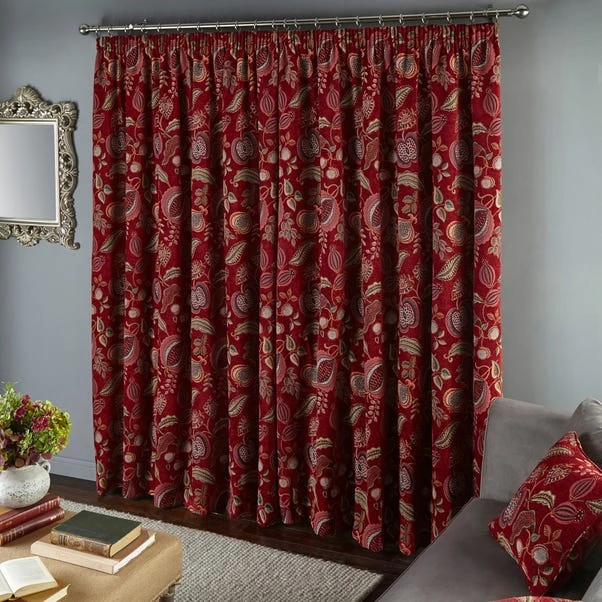 Luxury Collection Edina Chenille Pencil Pleat Curtains 6 Luxury Collection Edina Chenille Pencil Pleat Curtains - Image 4