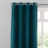 Dunelm Ruben Teal Velour Eyelet Curtains 2 Dunelm Ruben Teal Velour Eyelet Curtains -Dunelm Shop 30672630