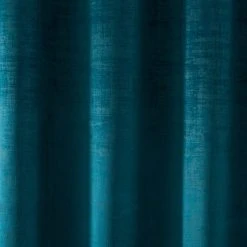 Dunelm Ruben Teal Velour Eyelet Curtains -Dunelm Shop 30672630 alt02