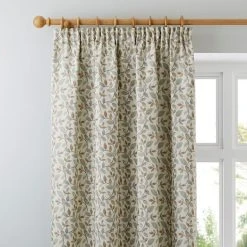 Dunelm Dianna Duck Egg Pencil Pleat Curtains