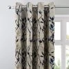 Dunelm Zen Blue Jacquard Eyelet Curtains 1 Dunelm Zen Blue Jacquard Eyelet Curtains -Dunelm Shop 30672649