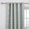 Dunelm York Jacquard Duck Egg Eyelet Curtains 1 Dunelm York Jacquard Duck Egg Eyelet Curtains -Dunelm Shop 30672780