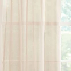 Dunelm Sheer Elegance Blush Tape Top Single Voile Panel 8 Dunelm Sheer Elegance Blush Tape Top Single Voile Panel -Dunelm Shop 30672871 alt02