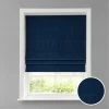 Dunelm Luna Navy Blackout Roman Blind 1 Dunelm Luna Navy Blackout Roman Blind -Dunelm Shop 30673959