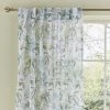 Dunelm Tropical Leaf Green Hidden Tab Top Single Curtain Panel 2 Dunelm Tropical Leaf Green Hidden Tab Top Single Curtain Panel -Dunelm Shop 30676515