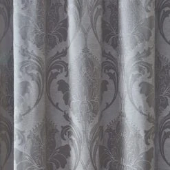 Dunelm Zahra Silver Jacquard Pencil Pleat Curtains 8 Dunelm Zahra Silver Jacquard Pencil Pleat Curtains -Dunelm Shop 30677709 alt02