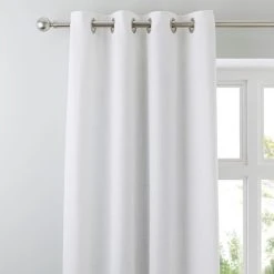 Dunelm Vermont White Eyelet Curtains