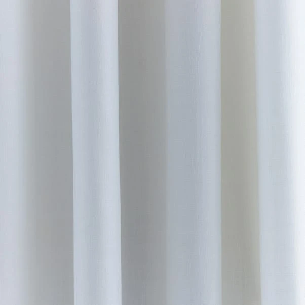 Dunelm Vermont White Eyelet Curtains 5 Dunelm Vermont White Eyelet Curtains - Image 3