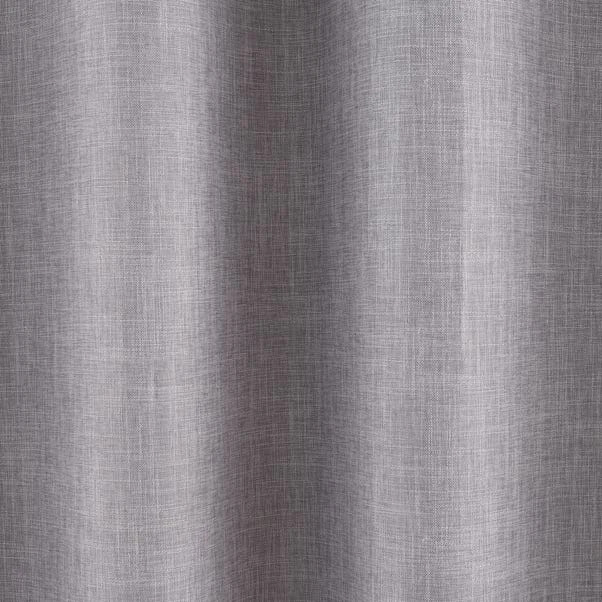Dunelm Vermont Dove Grey Eyelet Curtains 5 Dunelm Vermont Dove Grey Eyelet Curtains - Image 3