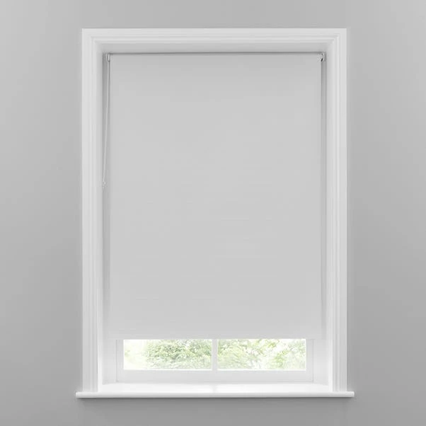 Dunelm White Blackout Roller Blind 4 Dunelm White Blackout Roller Blind - Image 2