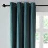 Dunelm Reversible Peacock Green And Navy Velour Eyelet Curtains 2 Dunelm Reversible Peacock Green And Navy Velour Eyelet Curtains -Dunelm Shop 30687249