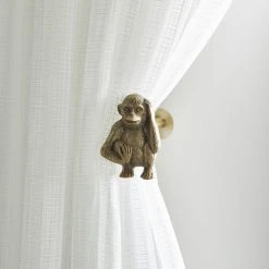 Dunelm Monkey Curtain Single Holdback