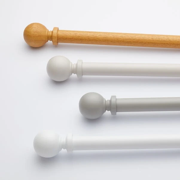 Dunelm Ashton Wooden Curtain Pole Dia. 28mm 8 Dunelm Ashton Wooden Curtain Pole Dia. 28mm - Image 6