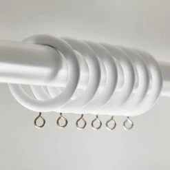 Dunelm Ashton Wooden Curtain Rings Dia. 28mm