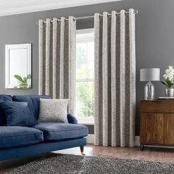 Luxury Collection Harlow Natural Eyelet Curtains 9 Luxury Collection Harlow Natural Eyelet Curtains -Dunelm Shop 30687995 alt01