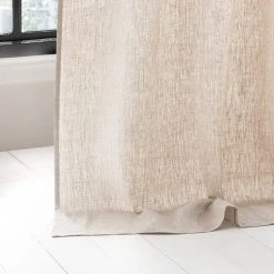 The Edited Life Cartmel Linen Natural Voile 12 The Edited Life Cartmel Linen Natural Voile -Dunelm Shop 30688050 alt06