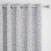 Dunelm Dottie Reversible Black Blackout Eyelet Curtains 2 Dunelm Dottie Reversible Black Blackout Eyelet Curtains -Dunelm Shop 30691219
