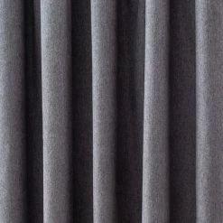 Dunelm Luna Charcoal Blackout Pencil Pleat Curtains 9 Dunelm Luna Charcoal Blackout Pencil Pleat Curtains -Dunelm Shop 30693973 alt02