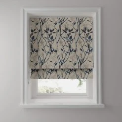 Dunelm Zen Blue Roman Blind