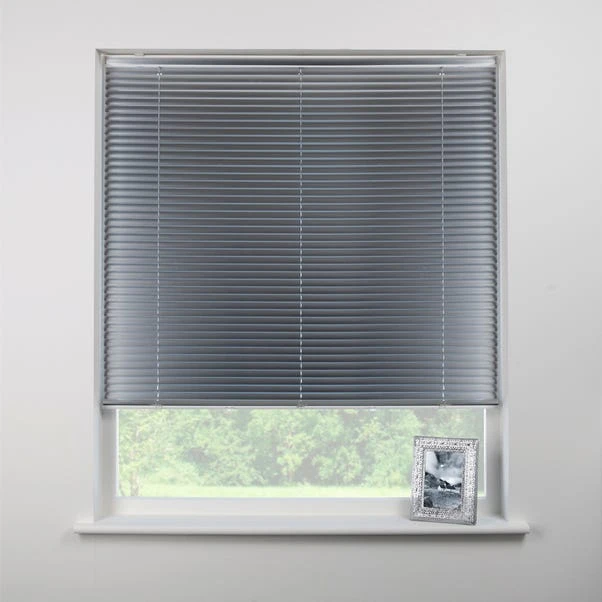 Swish Brushed Aluminium Cordless Venetian Blind 25mm Slats 3 Swish Brushed Aluminium Cordless Venetian Blind 25mm Slats