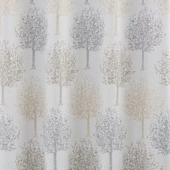 Luxury Collection Jacquard Trees Dove Grey Eyelet Curtains 10 Luxury Collection Jacquard Trees Dove Grey Eyelet Curtains -Dunelm Shop 30707785 alt02