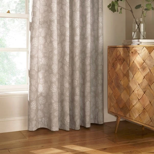 Furn Irwin Stone Eyelet Curtains 5 Furn Irwin Stone Eyelet Curtains - Image 3