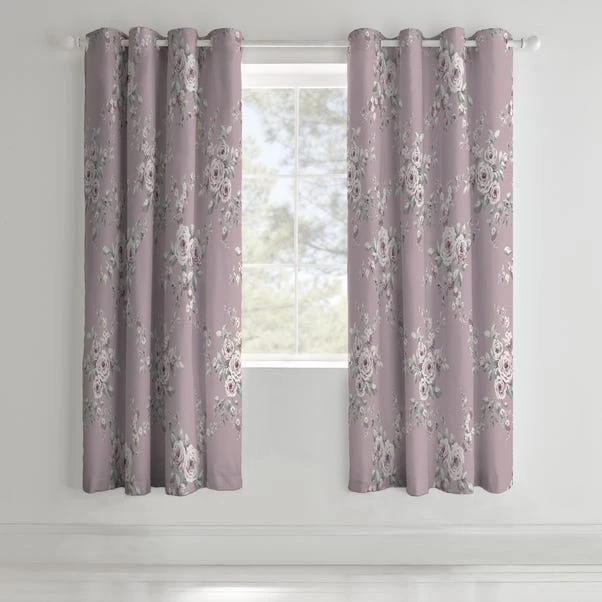 Catherine Lansfield Canterbury Eyelet Curtains 3 Catherine Lansfield Canterbury Eyelet Curtains
