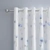 Dunelm Maddie Blue Blackout Eyelet Curtains 2 Dunelm Maddie Blue Blackout Eyelet Curtains -Dunelm Shop 30711762