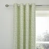 Dunelm Florentina Green Blackout Eyelet Curtains 1 Dunelm Florentina Green Blackout Eyelet Curtains -Dunelm Shop 30712222