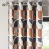 Dunelm Elements Marne Navy Eyelet Curtains -Dunelm Shop 30713496