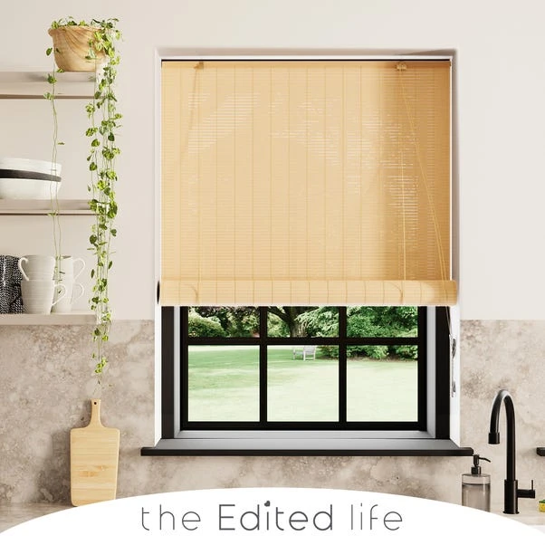 The Edited Life Bamboo Natural Roller Blind 3 The Edited Life Bamboo Natural Roller Blind