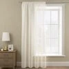 Dunelm Sheer Elegance Ivory Slot Top Single Voile Panel 2 Dunelm Sheer Elegance Ivory Slot Top Single Voile Panel -Dunelm Shop 30716585