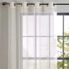 Dunelm Sheer Elegance Ivory Eyelet Voile Panel 2 Dunelm Sheer Elegance Ivory Eyelet Voile Panel -Dunelm Shop 30716593