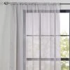 Dunelm Sheer Elegance Grey Slot Top Single Voile Panel 2 Dunelm Sheer Elegance Grey Slot Top Single Voile Panel -Dunelm Shop 30716597
