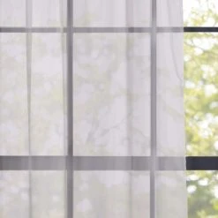 Dunelm Sheer Elegance Grey Slot Top Single Voile Panel 8 Dunelm Sheer Elegance Grey Slot Top Single Voile Panel -Dunelm Shop 30716597 alt02