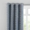 Luxury Collection Chenille Ogee Ashley Blue Eyelet Curtains 2 Luxury Collection Chenille Ogee Ashley Blue Eyelet Curtains -Dunelm Shop 30716880