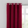 Dunelm Luna Brushed Wine Blackout Eyelet Curtains 2 Dunelm Luna Brushed Wine Blackout Eyelet Curtains -Dunelm Shop 30716918