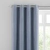Dunelm Luna Brushed Dusky Blue Blackout Eyelet Curtains 1 Dunelm Luna Brushed Dusky Blue Blackout Eyelet Curtains -Dunelm Shop 30717003