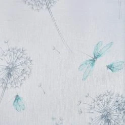 Dunelm Dragonflies Hidden Tab Top Blue Voile 9 Dunelm Dragonflies Hidden Tab Top Blue Voile -Dunelm Shop 30717227 alt02