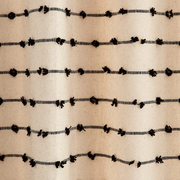 Dunelm Kingston Black Hidden Tab Top Voile 5 Dunelm Kingston Black Hidden Tab Top Voile - Image 3