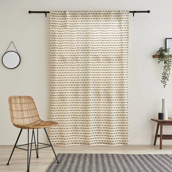 Dunelm Kingston Black Hidden Tab Top Voile 6 Dunelm Kingston Black Hidden Tab Top Voile - Image 4