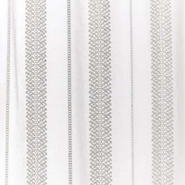 Dunelm Polly White Hidden Tab Top Voile 5 Dunelm Polly White Hidden Tab Top Voile - Image 3