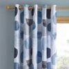 Elements Dandelion Blue Eyelet Curtan 2 Elements Dandelion Blue Eyelet Curtan -Dunelm Shop 30717512