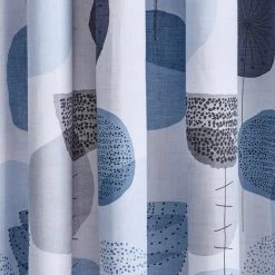 Elements Dandelion Blue Eyelet Curtan -Dunelm Shop 30717512 alt02