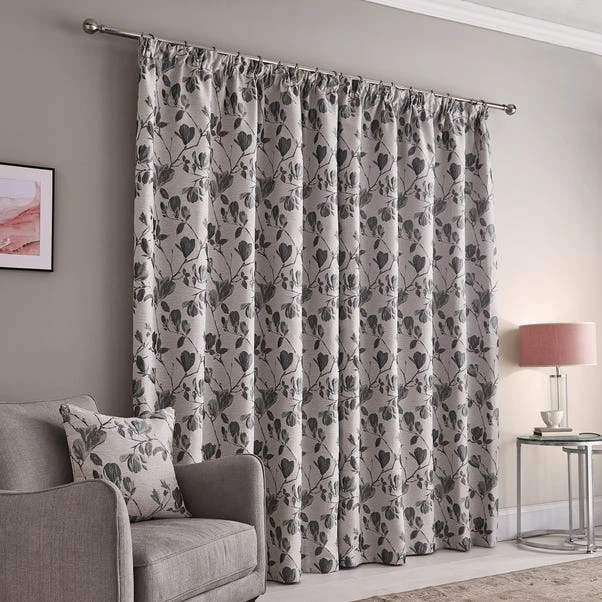 Dunelm Ellis Duck Egg Pencil Pleat Curtains 6 Dunelm Ellis Duck Egg Pencil Pleat Curtains - Image 4