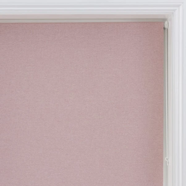 Dunelm Luna Blush Blackout Roller Blind 5 Dunelm Luna Blush Blackout Roller Blind - Image 3