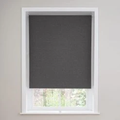 Dunelm Luna Charcoal Blackout Roller Blind 9 Dunelm Luna Charcoal Blackout Roller Blind -Dunelm Shop 30719098 alt01