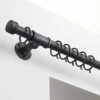 Dunelm Holborn Black Extendable Curtain Pole Dia. 25/28mm 1 Dunelm Holborn Black Extendable Curtain Pole Dia. 25/28mm -Dunelm Shop 30719208