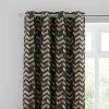 Dunelm Zena Black Eyelet Curtains -Dunelm Shop 30719683