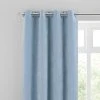 Dunelm Margot Velour Ashley Blue Eyelet Curtains 2 Dunelm Margot Velour Ashley Blue Eyelet Curtains -Dunelm Shop 30719779